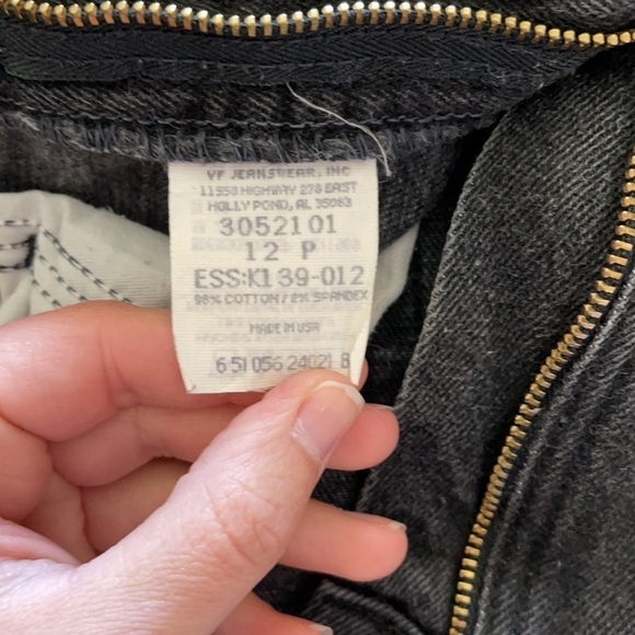 Vintage Lee Black Jeans - Picture 8 of 8